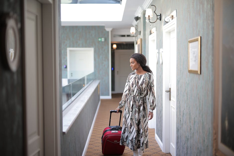 A person briefly glancing at their phone while walking — a quick reminder check