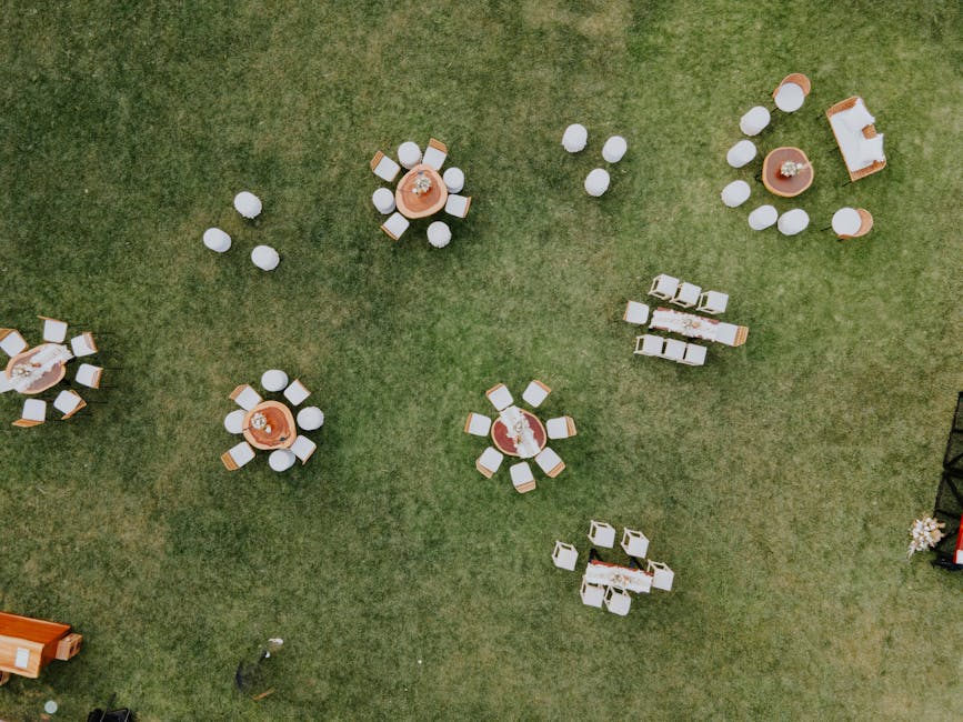 A beautiful celebration — the result of calm, organized planning